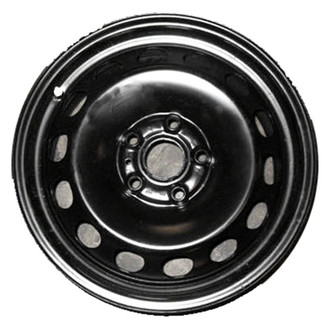 Factory Steel® - 14-Hole Black 15x6.5 Steel Factory Wheel
