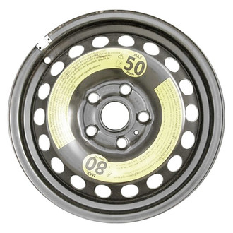 Factory Steel® - 18-Hole Black 16x3 Steel Factory Wheel