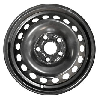 Factory Steel® - 18-Hole Black 16x3 Steel Factory Wheel
