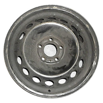 Factory Steel® - 14-Hole Black 16x6.5 Steel Factory Wheel