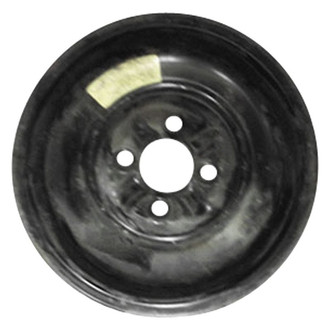 Factory Steel® - Black 15x4 Steel Factory Wheel