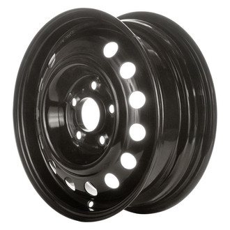 Factory Steel® - 13-Hole Black 15x5.5 Steel Factory Wheel