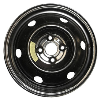 Factory Steel® - 6-Hole Black 15x3.5 Steel Factory Wheel