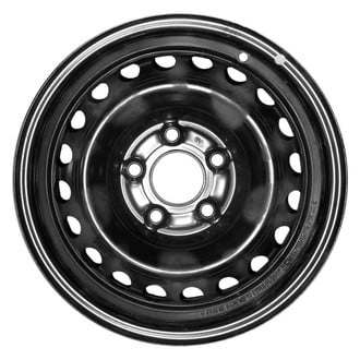 Factory Steel® - 20-Hole Black 15x6 Steel Factory Wheel
