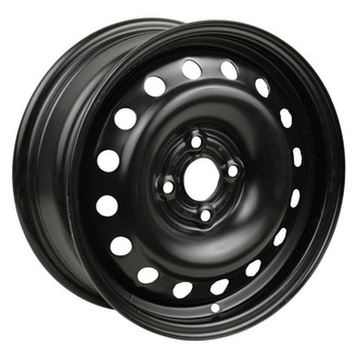 Factory Steel® - 16-Hole Black 14x5.5 Steel Factory Wheel
