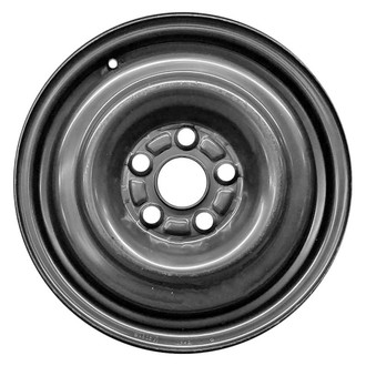 Factory Steel® - Black 15x4 Steel Factory Wheel