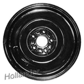 Factory Steel® - Black 16x4 Steel Factory Wheel