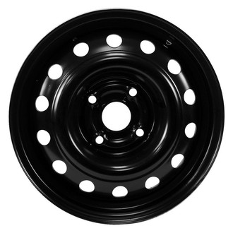 Factory Steel® - 14-Hole Black 15x6 Steel Factory Wheel