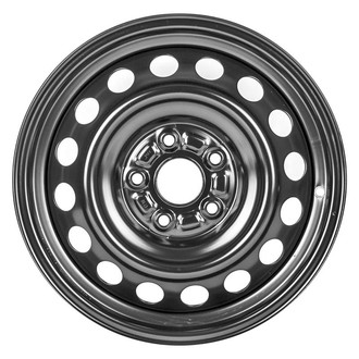 Factory Steel® - 16-Hole Black 15x6 Steel Factory Wheel