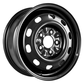 Factory Steel® - 10-Hole Black 15x6 Steel Factory Wheel