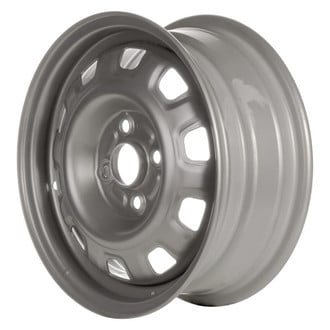 Factory Steel® - 10-Hole Silver 14x5.5 Steel Factory Wheel