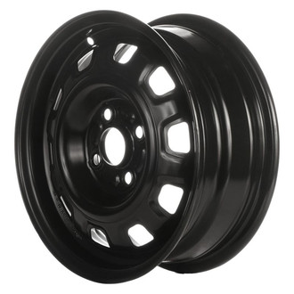 Factory Steel® - 10-Hole Black 14x5.5 Steel Factory Wheel