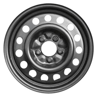 Factory Steel® - 13-Hole Black 16x6.5 Steel Factory Wheel