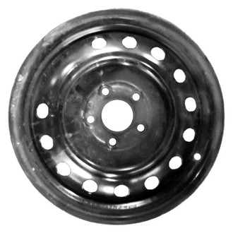 Factory Steel® - 13-Hole Black 16x6.5 Steel Factory Wheel
