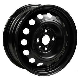 Factory Steel® - 15-Hole Black 14x5.5 Steel Factory Wheel