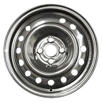 Factory Steel® - 14-Hole Black 15x5.5 Steel Factory Wheel
