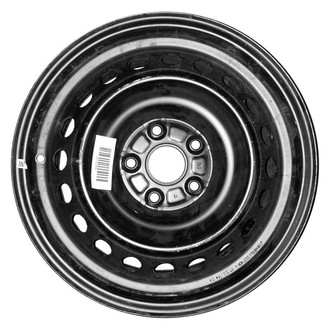 Factory Steel® - 20-Hole Black 16x6.5 Steel Factory Wheel