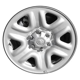 Factory Steel® - 6 I-Spoke Silver 18x7.5 Steel Factory Wheel