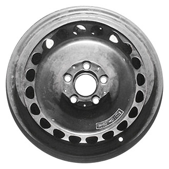 Factory Steel® - 20-Hole Black 16x7.5 Steel Factory Wheel