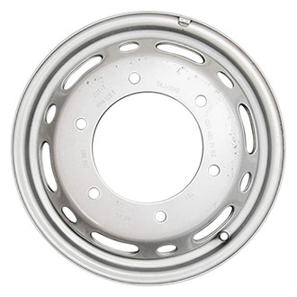 Factory Steel® - 12-Slot Silver 16x5.5 Steel Factory Wheel
