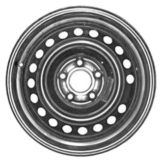Factory Steel® - 19-Hole Black 17x7.5 Steel Factory Wheel