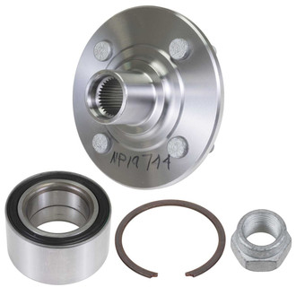 FAG® - Front Driver or Passenger Side Wheel Bearing and Hub Assembly