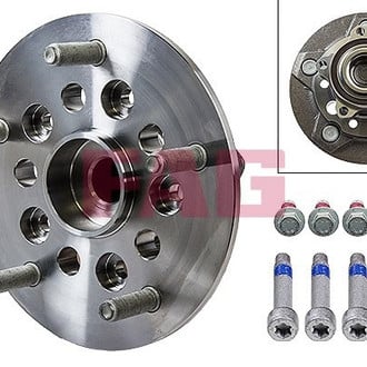 FAG® - Front Driver or Passenger Side Wheel Bearing and Hub Assembly