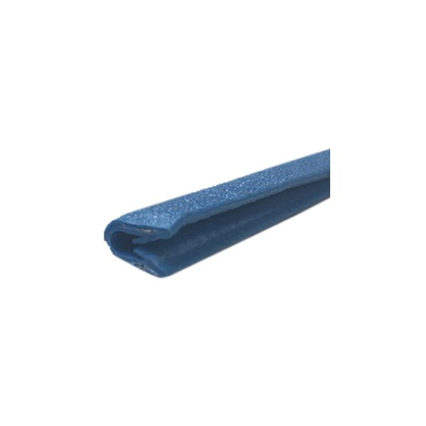 Fairchild® - 50' Blue Soft Tone Standard Double Lip Edge Trim with Segmented Steel Core