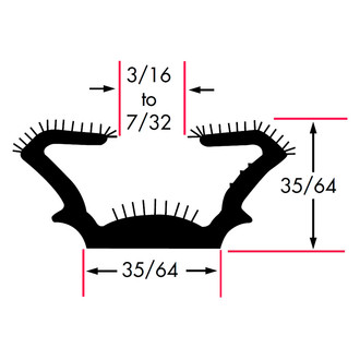 Fairchild® - Glass Run Window Channel