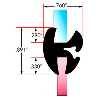 Fairchild® - Windshield Seal