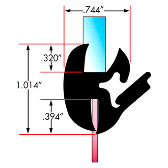 Fairchild® - Windshield Seal