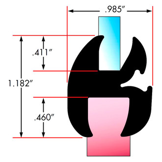 Fairchild® - Windshield Seal