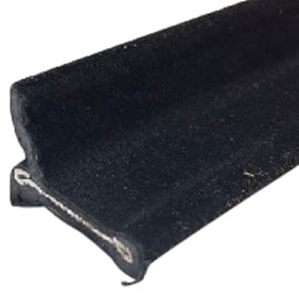Fairchild® - Rigid Flocked Lining Rubber Covered Belt Weatherstrip