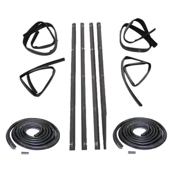 Fairchild® - Front Driver and Passenger Side Inner and Outer Belt Weatherstrip Kit
