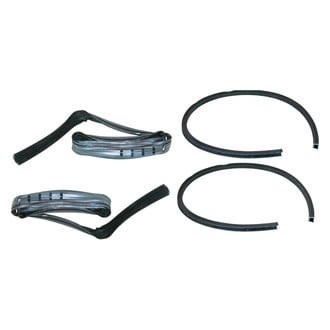 Fairchild® - Front Upper Driver and Passenger Side Glass Run Window Channel Kit