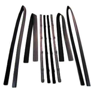 Fairchild® - Front or Rear Inner and Outer Driver and Passenger Side Belt Weatherstrip Kit
