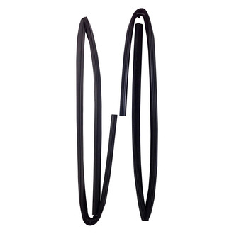 Fairchild® - Rear Driver and Passenger Side Glass Run Window Channel Kit