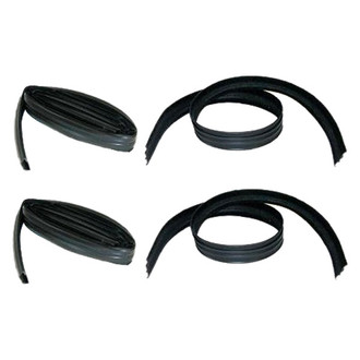 Fairchild® - Front or Rear Upper Driver and Passenger Side Glass Run Window Channel Kit