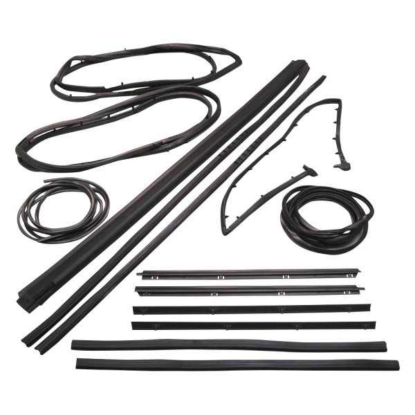 Fairchild® - Front Driver and Passenger Side Inner and Outer Weatherstrip Kit