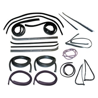 Fairchild® - Driver and Passenger Side Belt Weatherstrip Kit