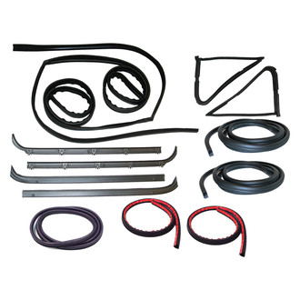 Fairchild® - Inner and Outer Driver and Passenger Side Belt Weatherstrip Kit