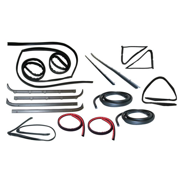 Fairchild® - Driver and Passenger Side Inner and Outer Belt Weatherstrip Kit