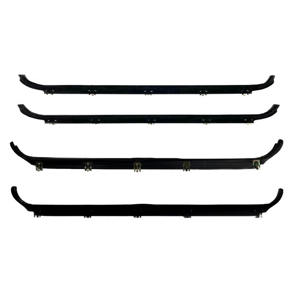 Fairchild® - Rear Driver and Passenger Side Inner and Outer Belt Weatherstrip Kit
