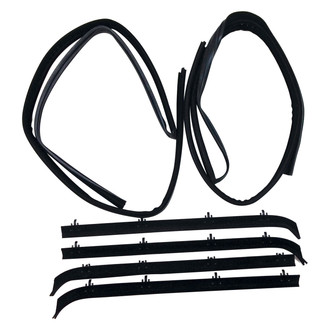 Fairchild® - Inner and Outer Driver and Passenger Side Belt Weatherstrip Kit