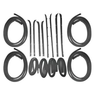 Fairchild® - Front or Rear Inner or Outer Driver and Passenger Side Belt Weatherstrip Kit