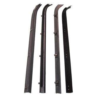 Fairchild® - Rear Inner and Outer Driver and Passenger Side Belt Weatherstrip Kit