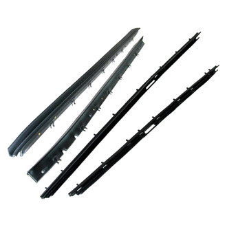 Fairchild® - Inner and Outer Driver and Passenger Side Belt Weatherstrip Kit