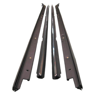 Fairchild® - Inner and Outer Driver and Passenger Side Belt Weatherstrip Kit