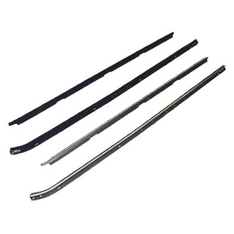 Fairchild® - Inner and Outer Driver and Passenger Side Belt Weatherstrip Kit