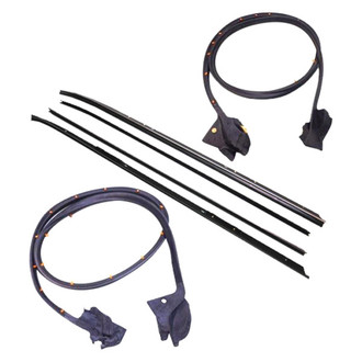 Fairchild® - Inner and Outer Driver and Passenger Side Belt Weatherstrip Kit